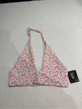 NWT Skatie Lacey Bikini Top - Sicily Print - M